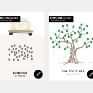 Fingeraftryk plakater