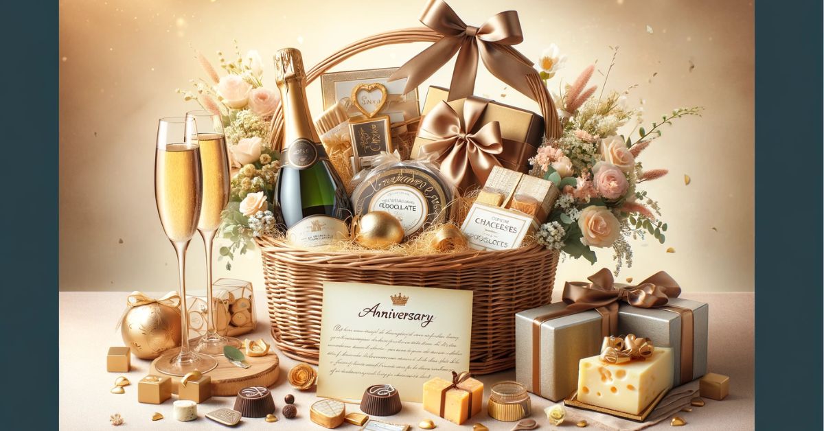 Gavekurv til guldbryllup